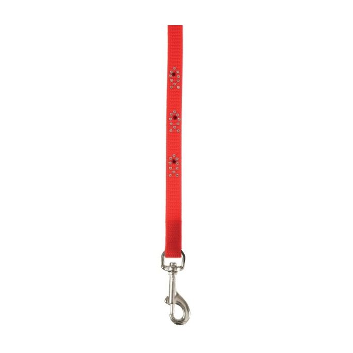 Laisse Night Fish pour chat - Zolux - 1 m / 10 mm - Rouge