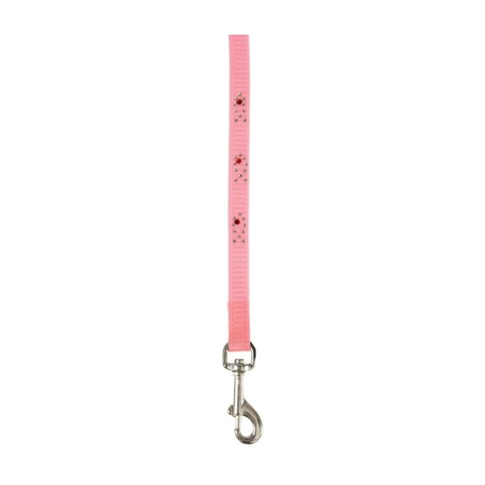 Laisse Night Fish pour chat - Zolux - 1 m / 10 mm - Rose