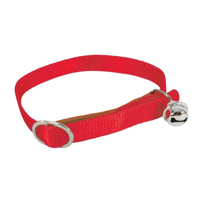 Collier Nylon pour chat - Zolux - Réglable - Rouge