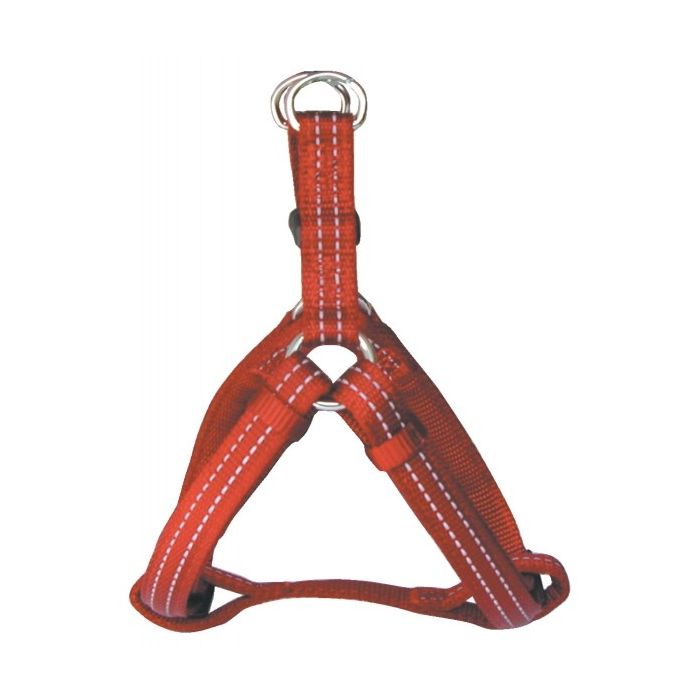 Harnais réfléchissant Reflex Cushion pour chien - Zolux - 15 mm - Rouge