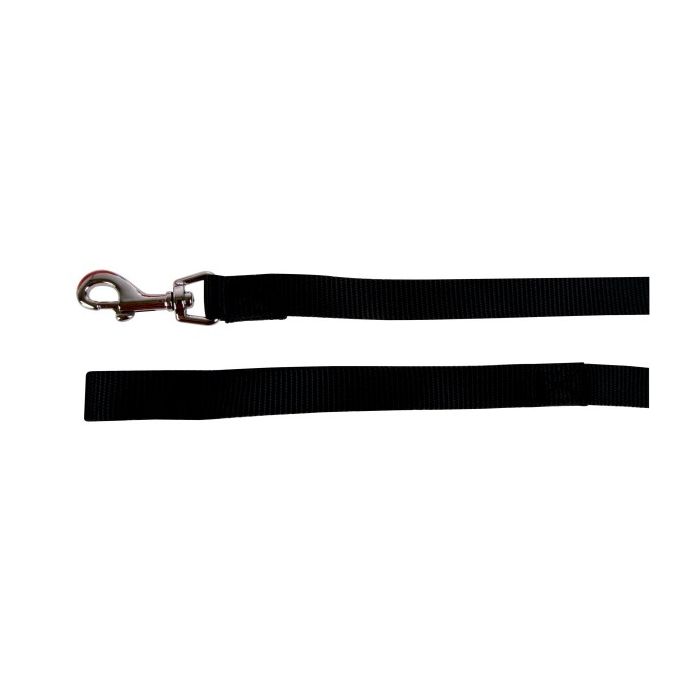 Laisse nylon pour chien - Zolux - 15 mm x 1 m - Noir