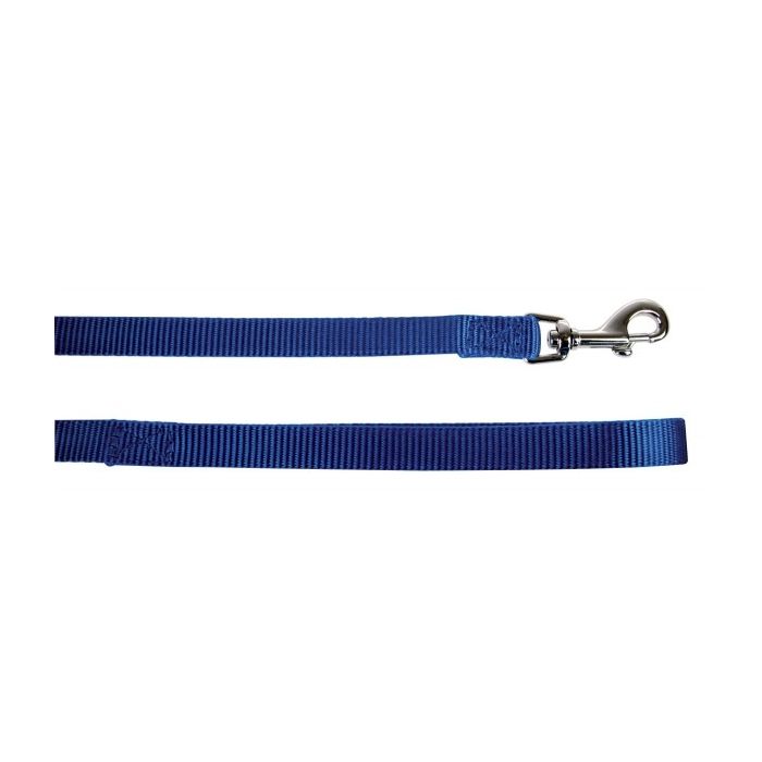 Laisse nylon pour chien - Zolux - 10 mm x 1 m - Bleu