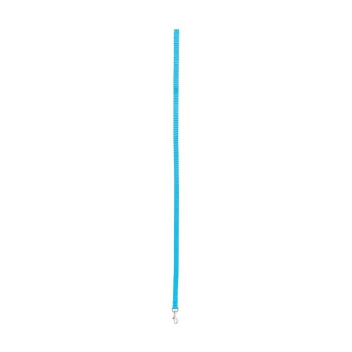 Laisse nylon pour chien - Zolux - 10 mm x 1 m - Bleu Turquoise