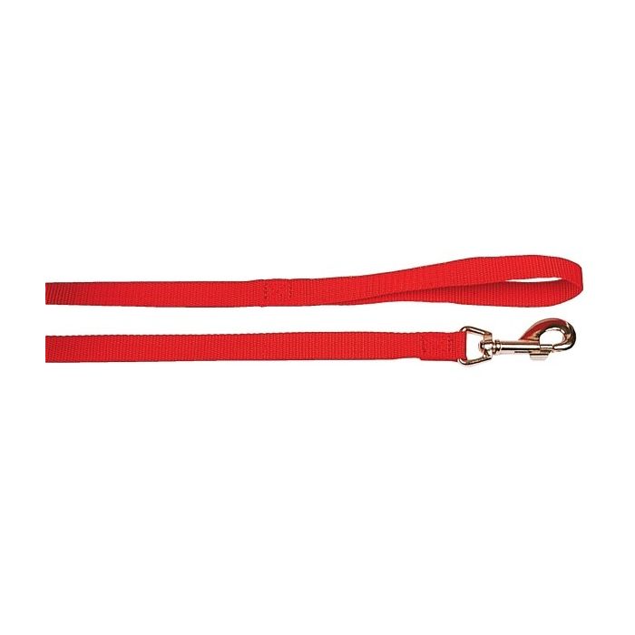 Laisse nylon pour chien - Zolux - 10 mm x 1 m - Rouge