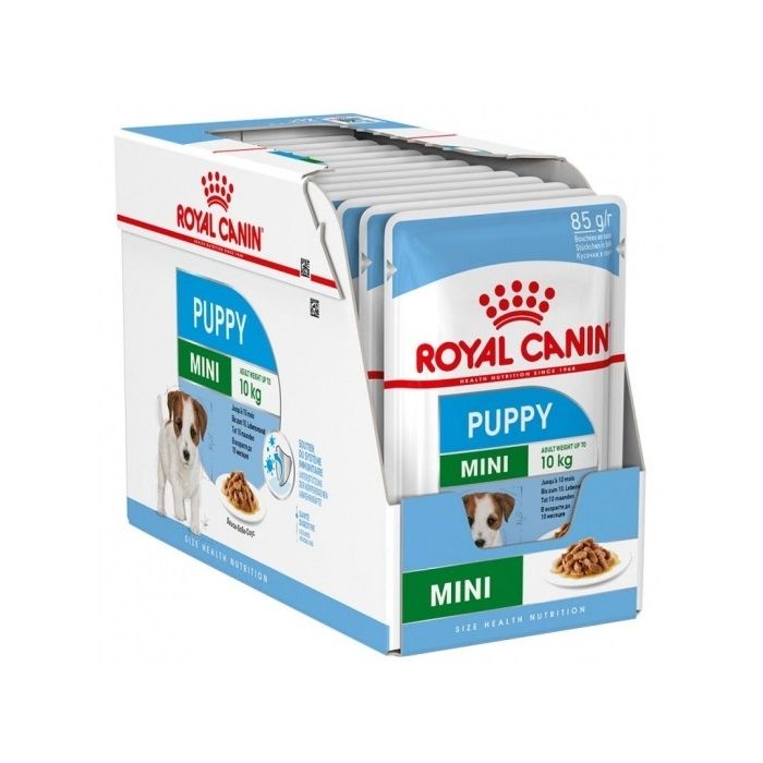 Boîte Puppy Mini en sauce pour chiot - Royal Canin - 12 x 85 g