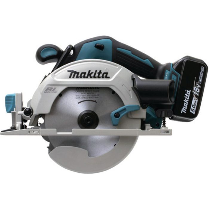 Scie circulaire 18 V Li-Ion - Makita - 5 Ah  165 mm