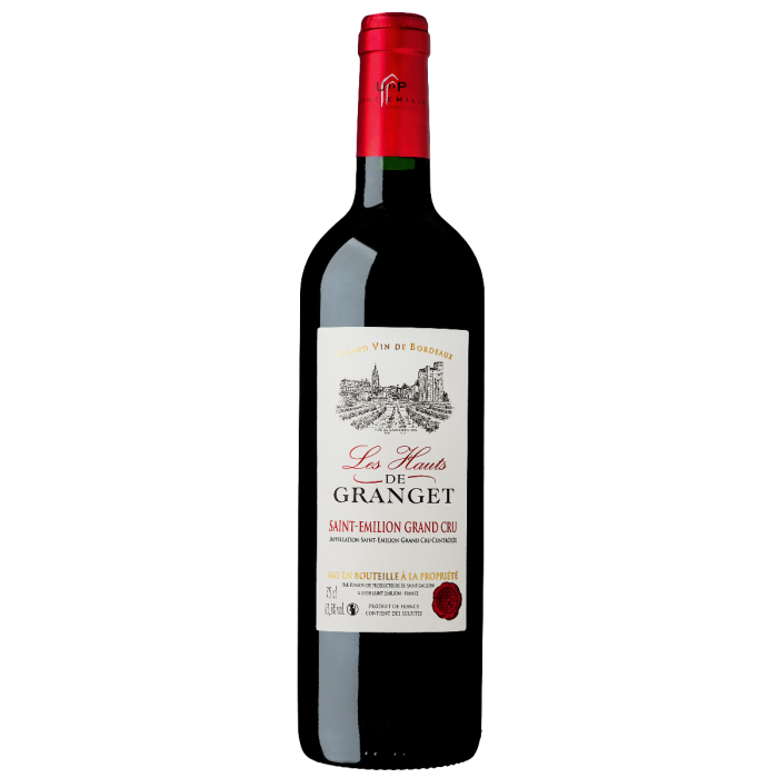Bordeaux Rouge - Saint Emilion Grand Cru - Les Hauts de Granget 
