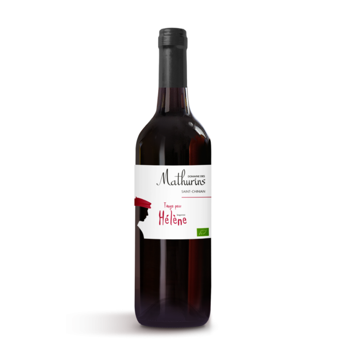 Vin rouge St Chinian - Tango pour hélène - Domaine des Mathurins - 75 cl