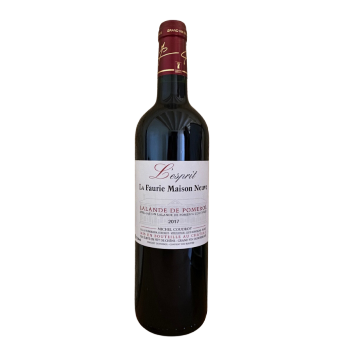 Vin rouge Lalande Pomerol - Faurie Maison Neuve - 75 cl