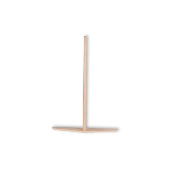 Râteau à crêpes - Krampouz - tête plate - Bois de Hêtre - 22 cm