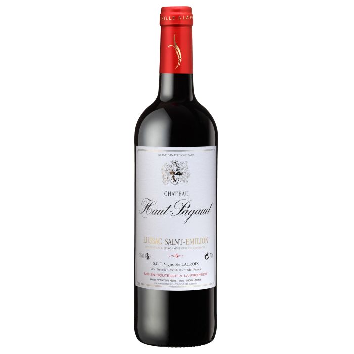 Vin rouge Lussac Saint Emilion - Château Haut Pagaud - 75 cl