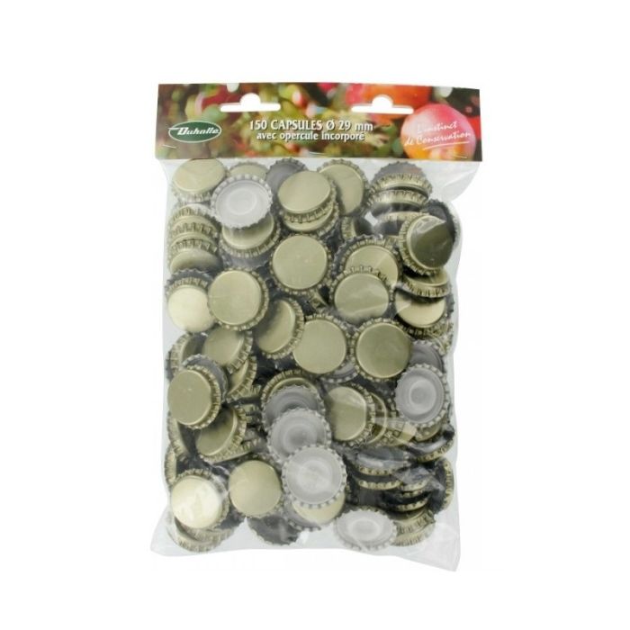 150 capsules avec opercules - Duhalle - Or