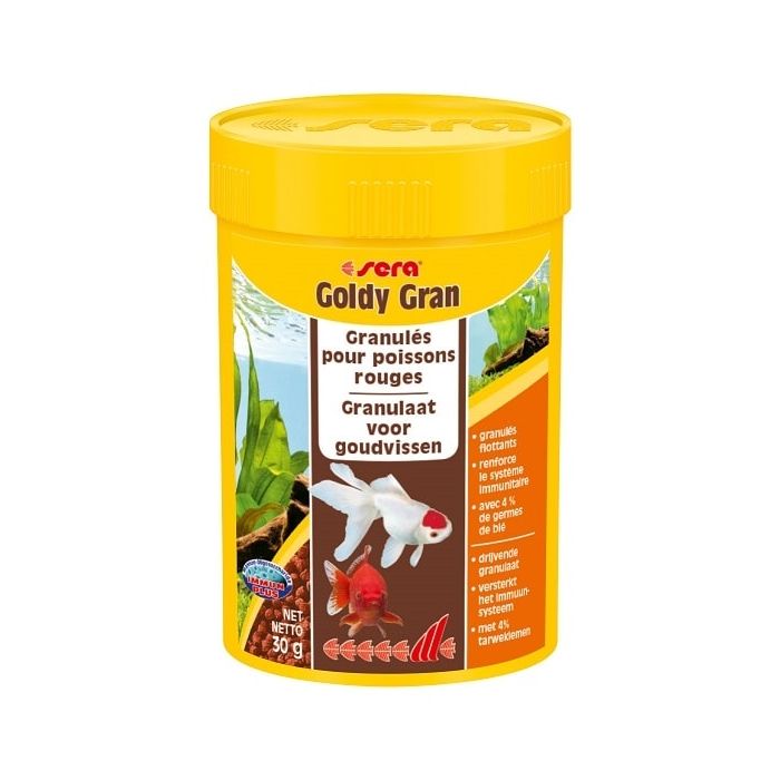 Granulés pour poissons rouges Goldy - Sera - 30 gr
