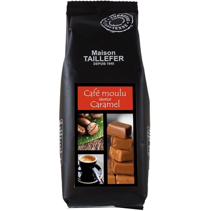 Café moulu saveur caramel - Maison Taillefer - 125 gr