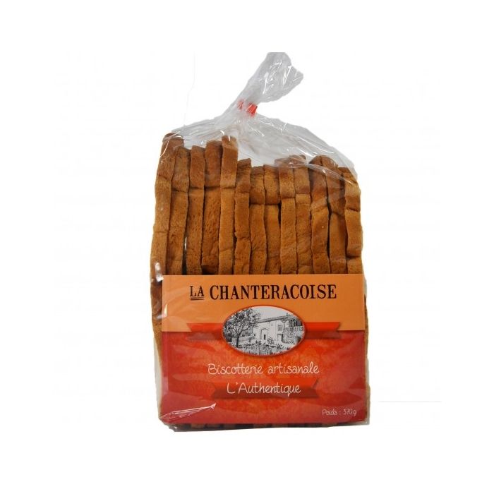 Biscottes artisanales l'Authentique - La Chanteracoise - 370 gr