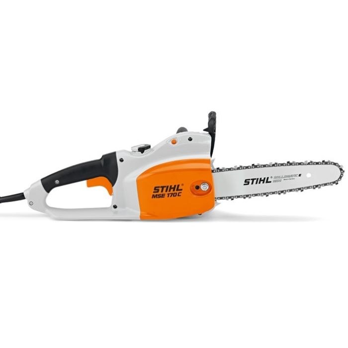 Tronçonneuse électrique MSE 170 C-Q - STIHL - Guide Rollo E Mini 35cm (3/8 PMM3)