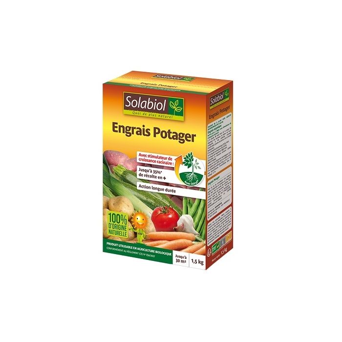 ENGRAIS POTAGER 1.5KG - SOLABIOL