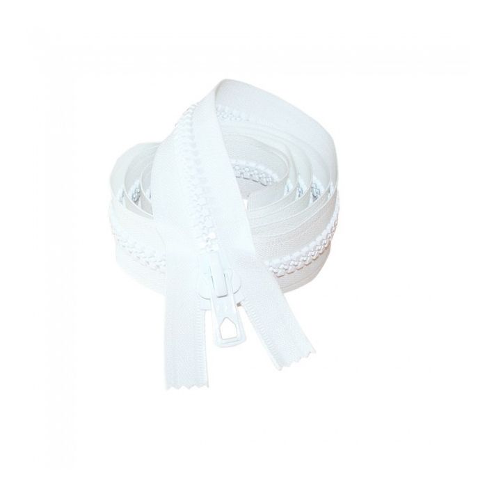 Fermeture de rechange en nylon - LMA - 135 cm - Blanc 