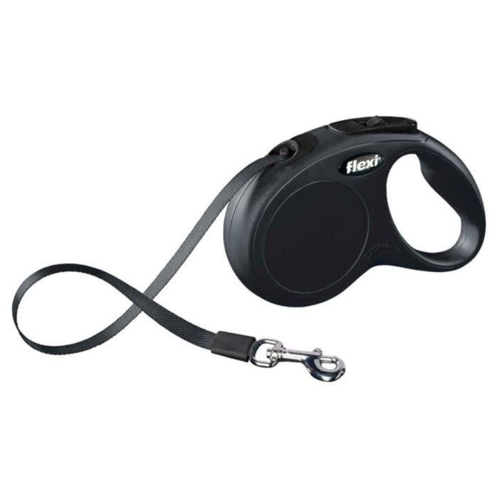 laisse corde - Flexi - noir - 5 m